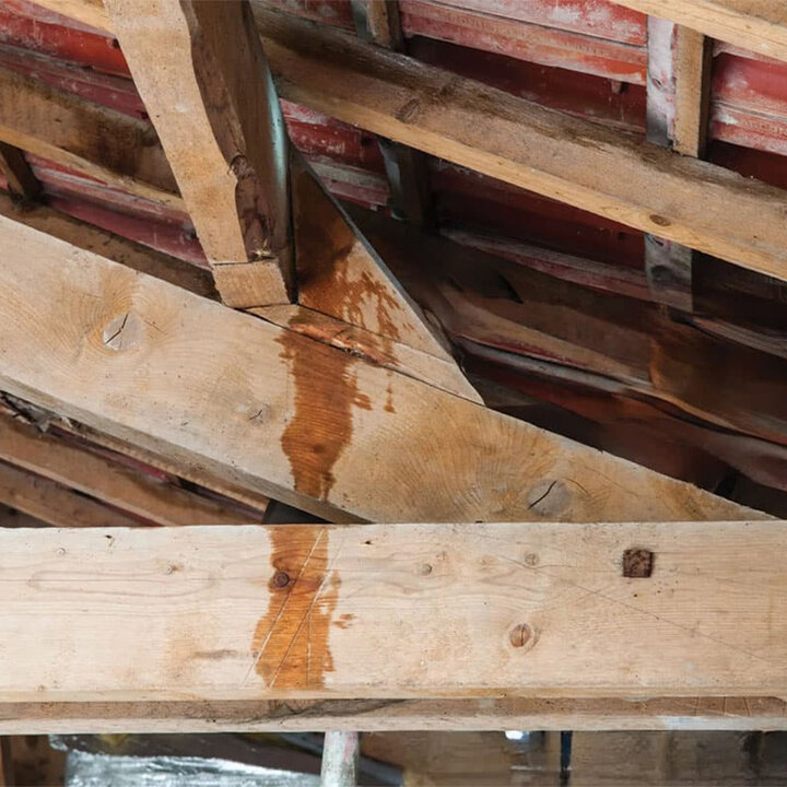 Inspection précise des éléments de toiture